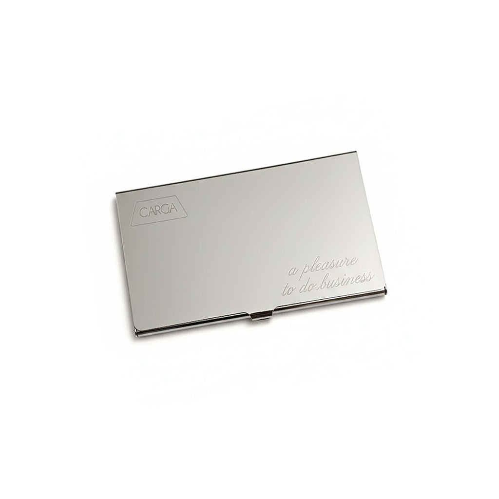 A PLEASURE TO DO BUSINESS CARD HOLDER