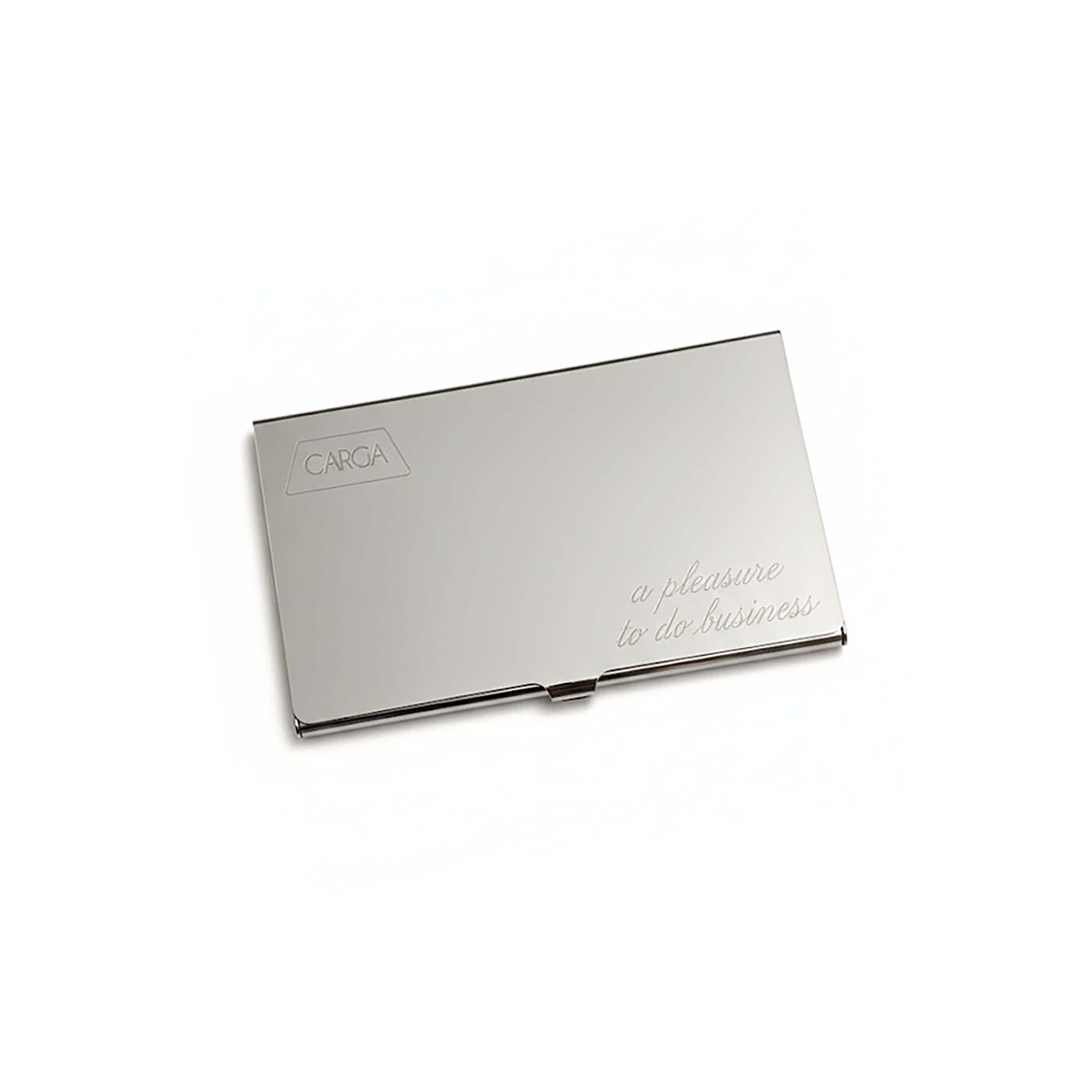 A PLEASURE TO DO BUSINESS CARD HOLDER